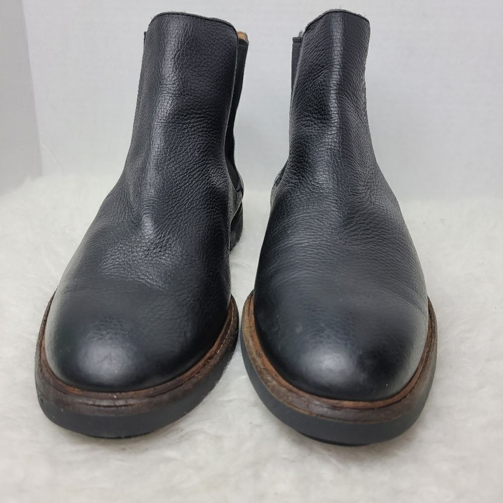 Coach Mens Chelsea Boots Size 9D Black Leather FG 2988 Shoes - Picture 2 of 10